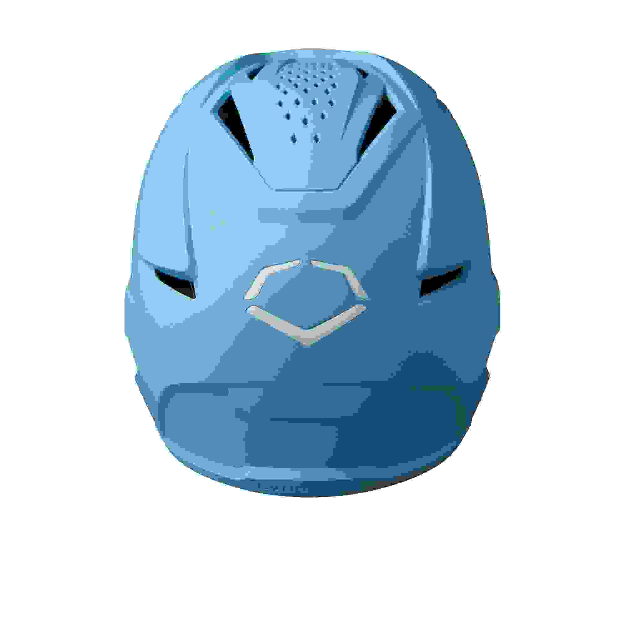 EvoShield XVT 2.0 Matte Light Blue Batting Helmet w/ Facemask